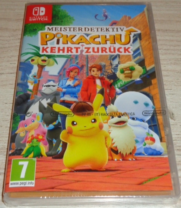 | Switch Pikachu Nintendo fabrikneu | Nintendo Retro-Game-Shop | Gameparadise kehrt Spiele | zurück Meisterdetektiv -