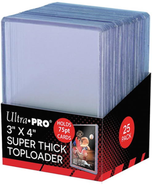 Toploader Super Thick 75pt (25 Stk.)