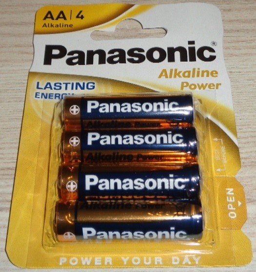 Panasonic Alkaline Batterien AA/LR6
