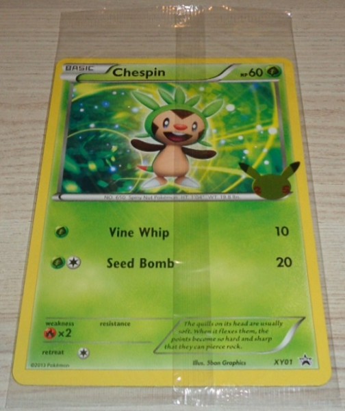 Pokémon Kalos Oversize Card Pack First Partners