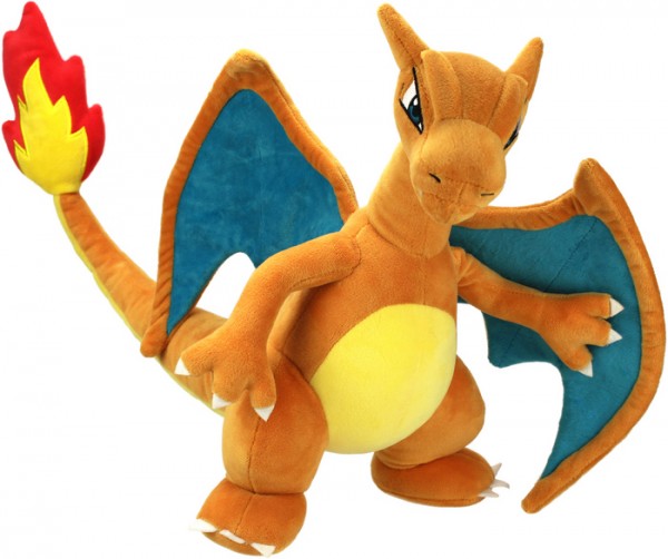 Plüschfigur: Pokémon Glurak 30cm