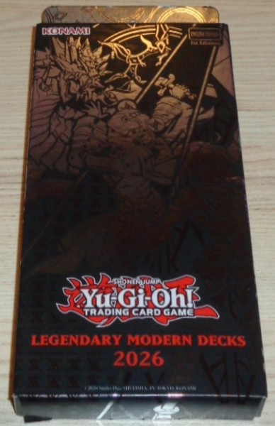 Yu-Gi-Oh! Legendary Modern Deck 2026 (E)