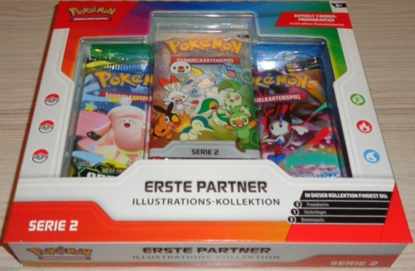 Pokémon Erste Partner Illustrations-Kollektion Serie 2 (D)