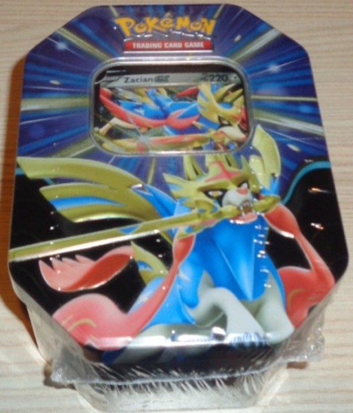 Pokémon: Schlagkräftige Legenden Tin-Box &quot;Zacian EX&quot;