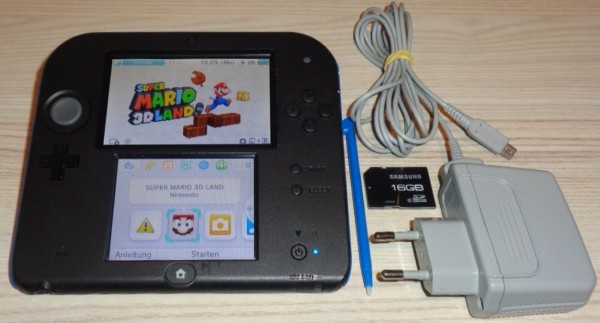 Nintendo 2DS Grundgerät &quot;Black/Blue&quot;