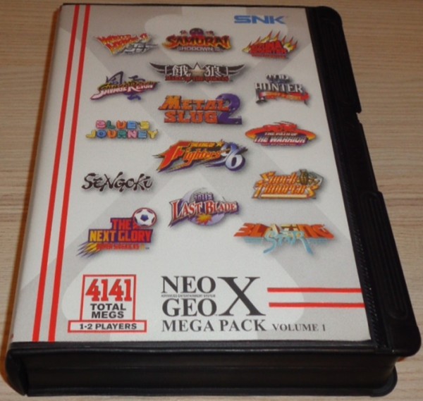 Neo Geo X Handheld + Mega Pack 1 + Ninja Master's