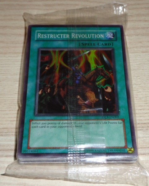 30x Restructer Revolution DL5 EN-001 Duelist League Promo SR