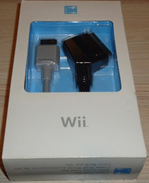 RGB Scart Kabel für Nintendo Wii (original)