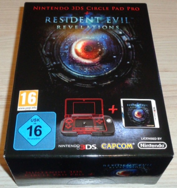 Nintendo 3DS Circle Pad Pro + Resident Evil Revelations ***Collector's Edition***