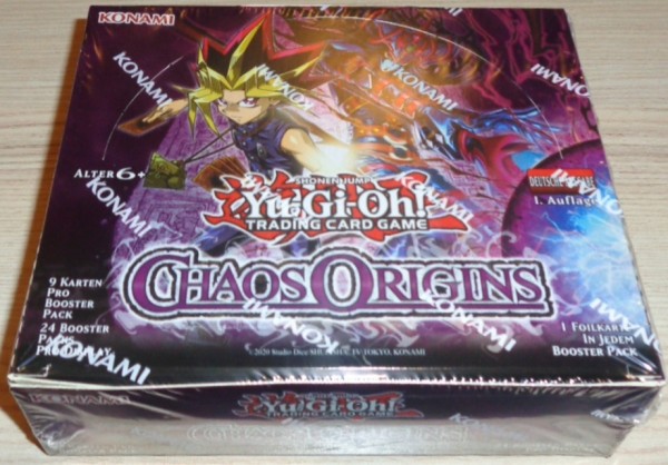 Yu-Gi-Oh! Chaos Origins Booster Display (D)