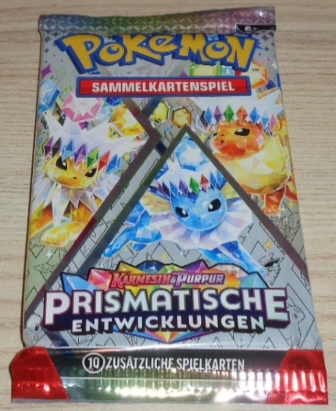 Pokémon: Karmesin &amp; Purpur &quot;Prismatische Entwicklungen&quot; Booster
