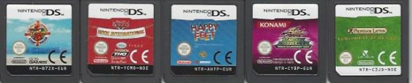 5 Nintendo DS Spiele (original)