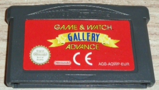 Game &amp; Watch Gallery Advance