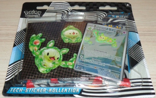 Pokémon: Karmesin &amp; Purpur "Schwarze Blitze" Tech-Sticker-Kollektion