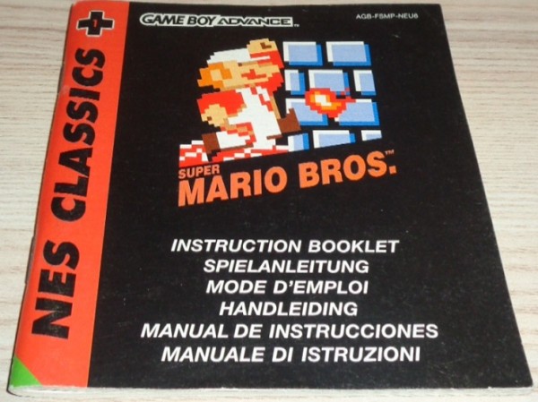 Anleitung: Super Mario Bros (NES Classics)