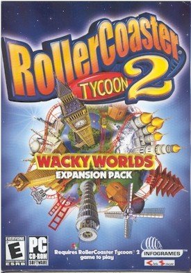 Rollercoaster Tycoon 2 - Wacky Worlds (AddOn)