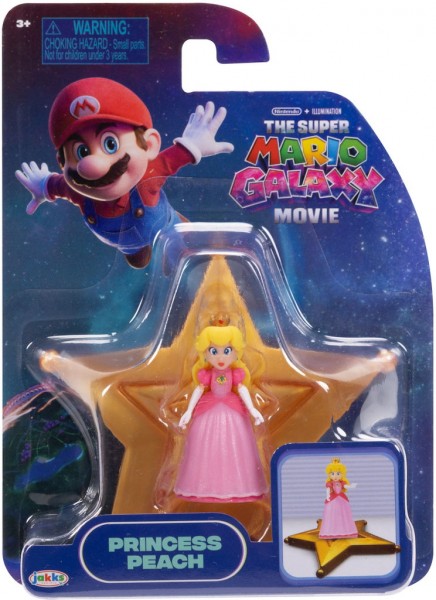 Mini-Figur: Super Mario Galaxy Movie "Peach" 4cm