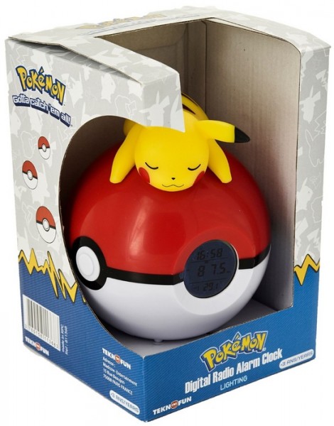 Radiowecker &amp; Lampe "Pokémon Pikachu"