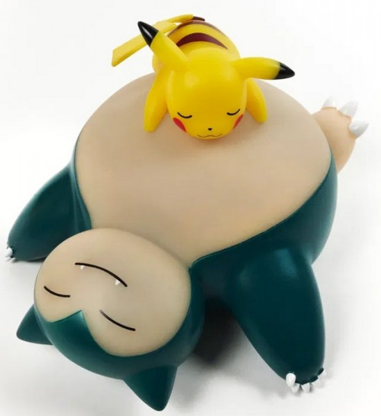 LED-Lampe: Snorlax und Pikachu 25cm